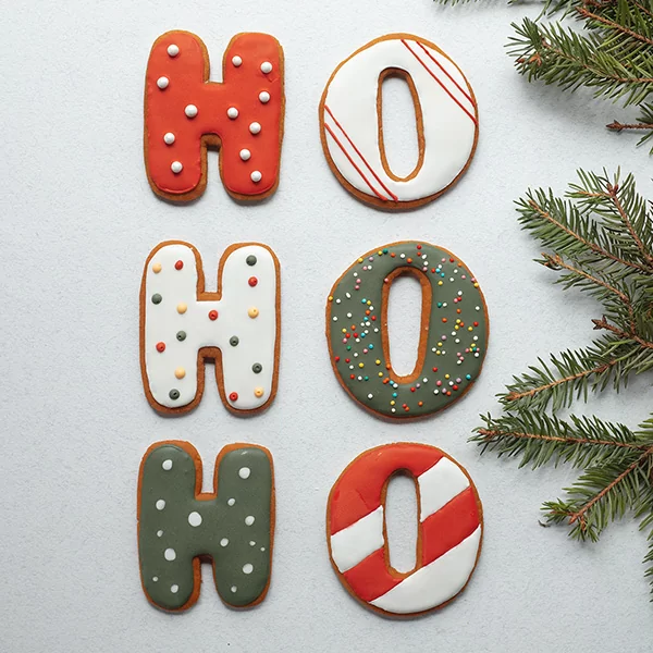 colorful Christmas decorations