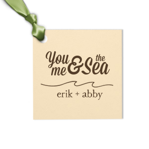 The ever-popular Watercolor Ocean Luggage Gift Tag with Shiny Royal Blue Foil has a Wave Flourish graphic and is good for use in Beach/Nautical, Accents themed parties and will add that special attention to detail that cannot be overlooked.