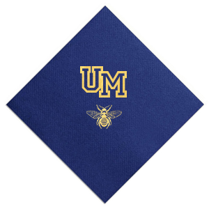 Our beautiful custom Cranberry Cocktail Napkin with Shiny 18 Kt Gold Foil has a Bee graphic and is good for use in Animals themed parties and will look fabulous with your unique touch. Your guests will agree!