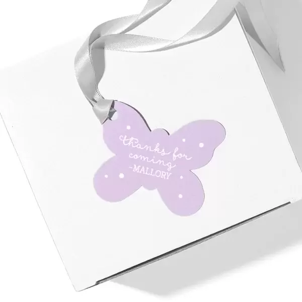 Butterfly Gift Tag (Foil)