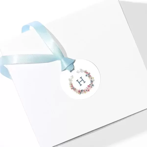 Round Gift Tag (Photo)