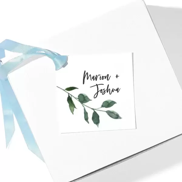 Square Gift Tag (Photo)