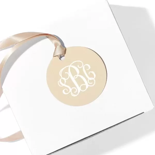 Large Round Gift Tag (Foil)