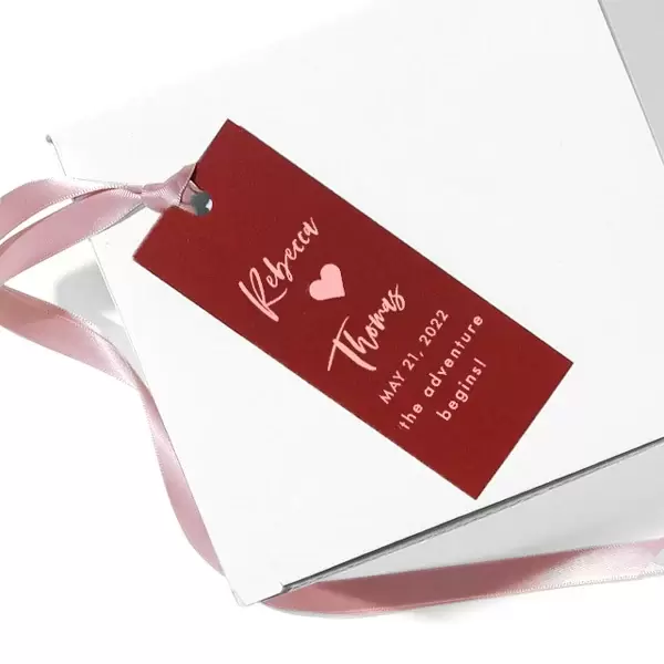 Large Rectangle Gift Tag (Foil)