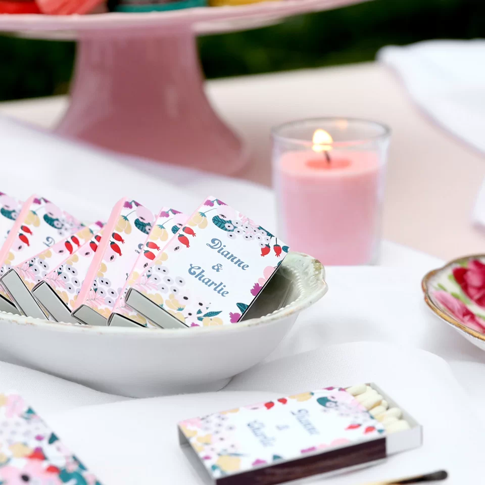 Cuppa Lovebirds Hand Drawn Floral Match