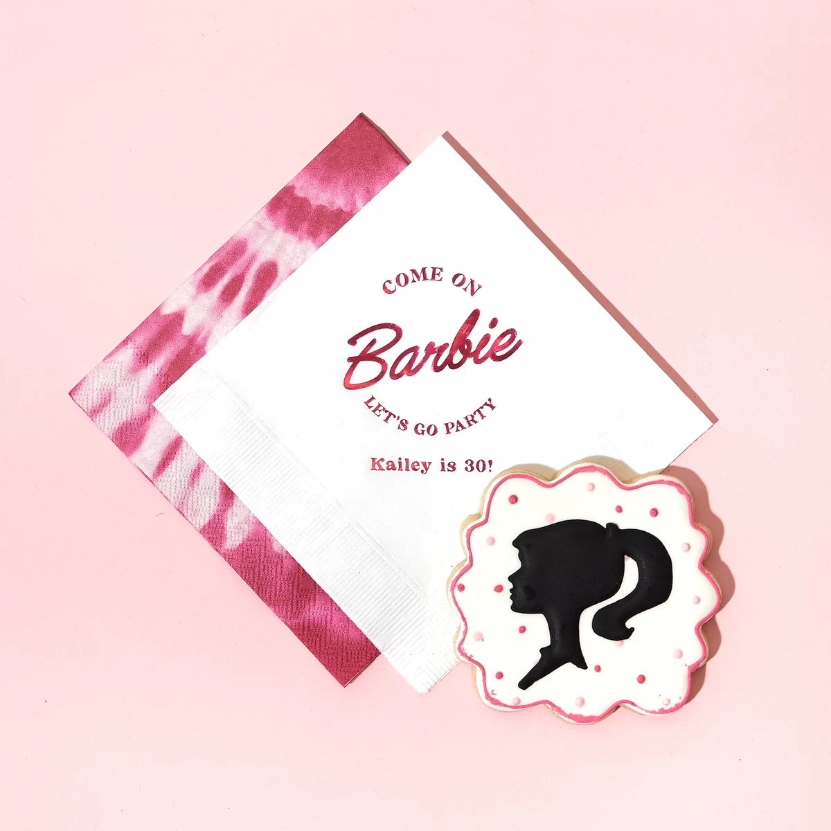 Barbie Birthday Napkin