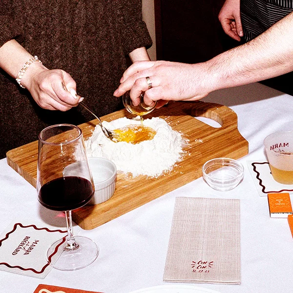 Pasta Party Cin Cin Napkin