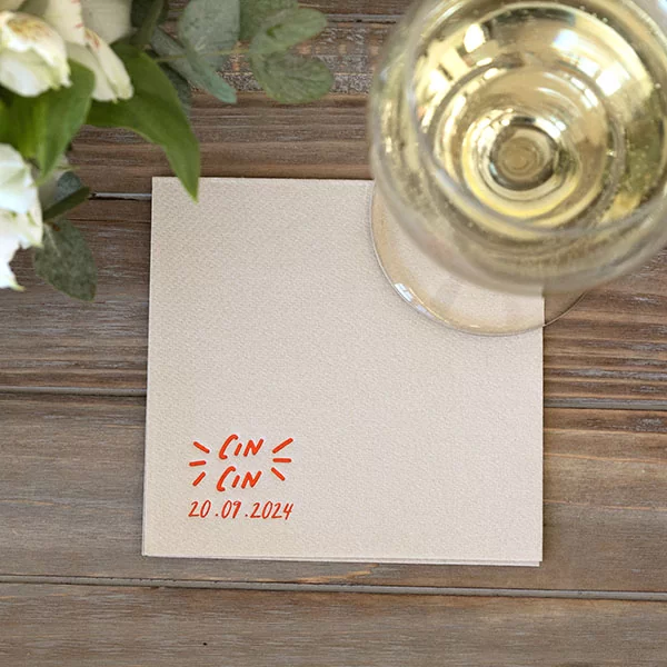Pasta Party Cin Cin Napkin