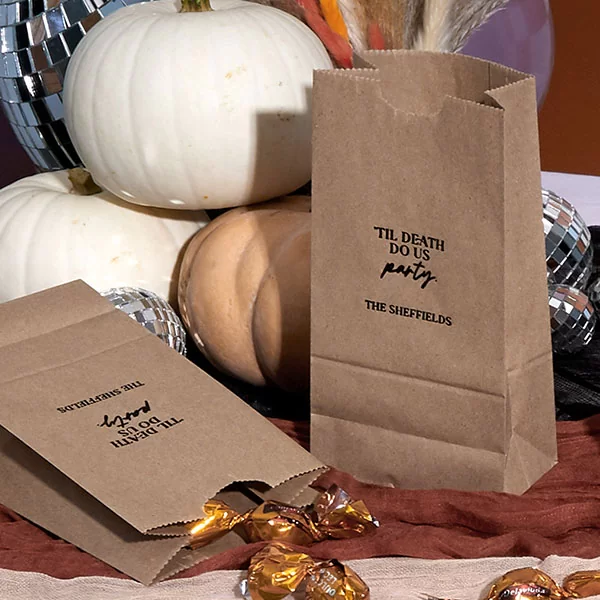 party bag with 'Til Death Do Us Party 