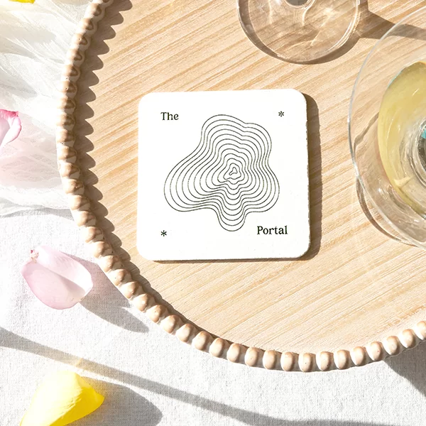 tree ring coaster