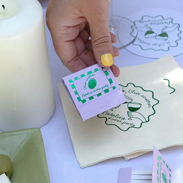 Olive Another Birthday Matchbook 