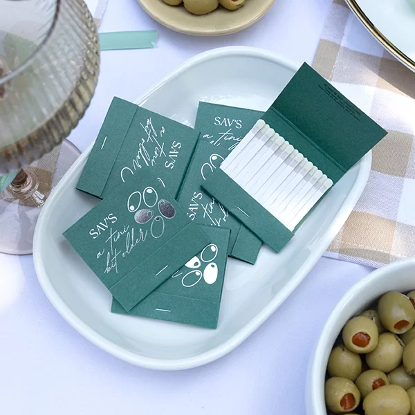  A Tini Bit Older Birthday Matchbook