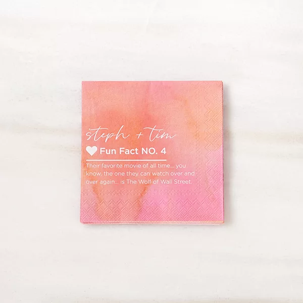 Square Cocktail Napkin