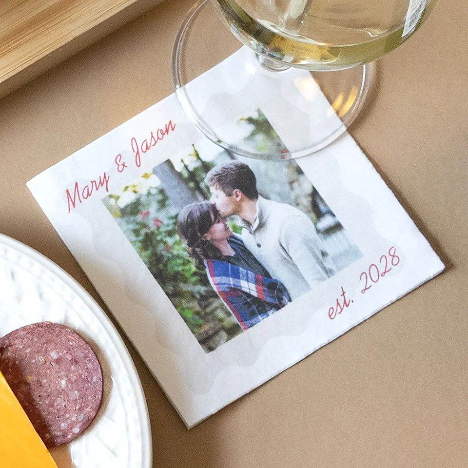 Wedding Napkin Design