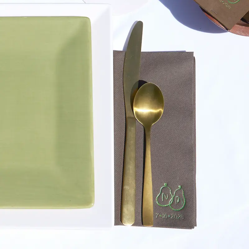 Perfect Pear Dinner Napkin
