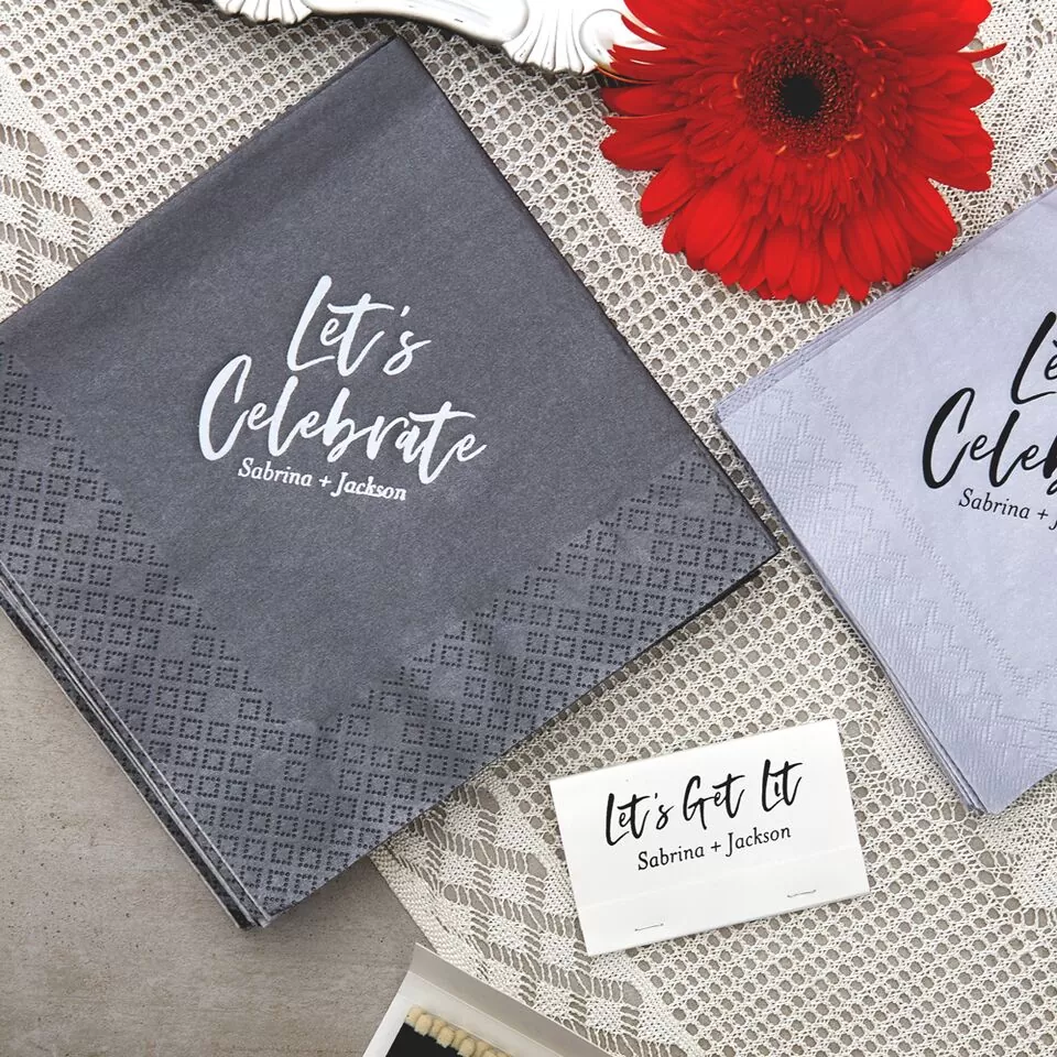 custom luncheon napkins