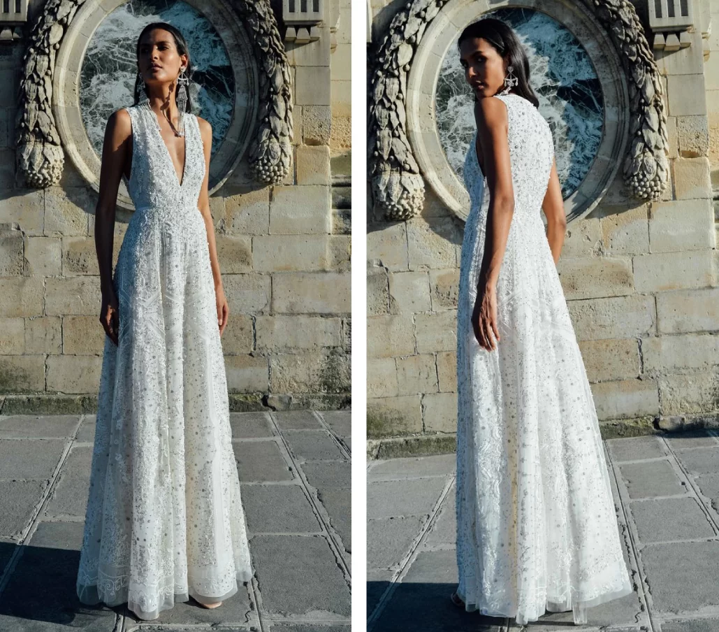 gorgeous on-trend wedding dress for 2020
