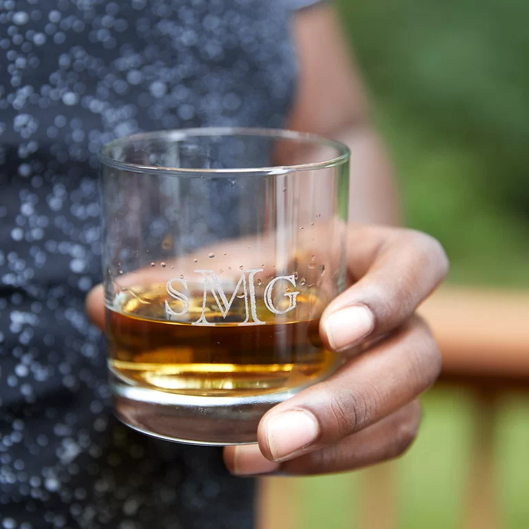 custom engraved rocks glasses