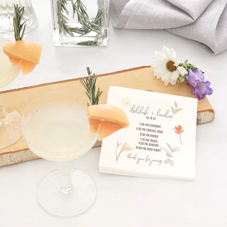 Design Your Wedding Napkins to Have Unique and Personal Detailing