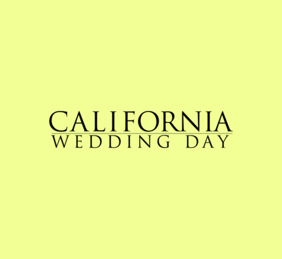 California Wedding Day