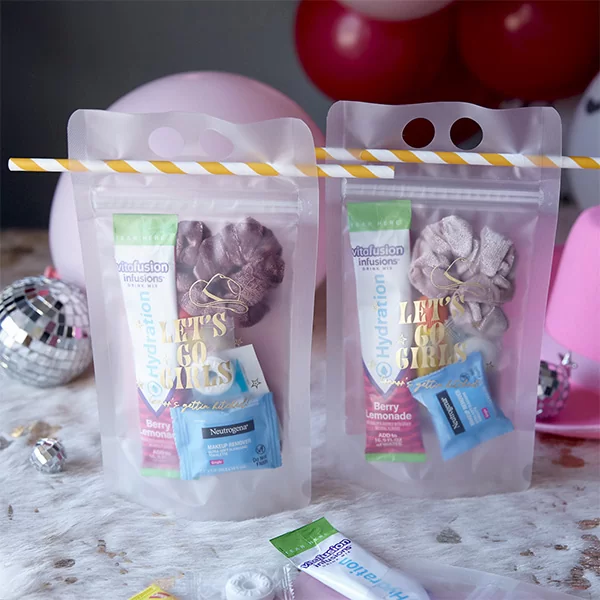 DIY bachelorette Hangover Kit