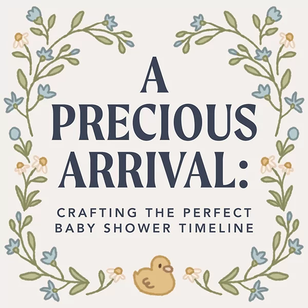 Baby Shower Timeline