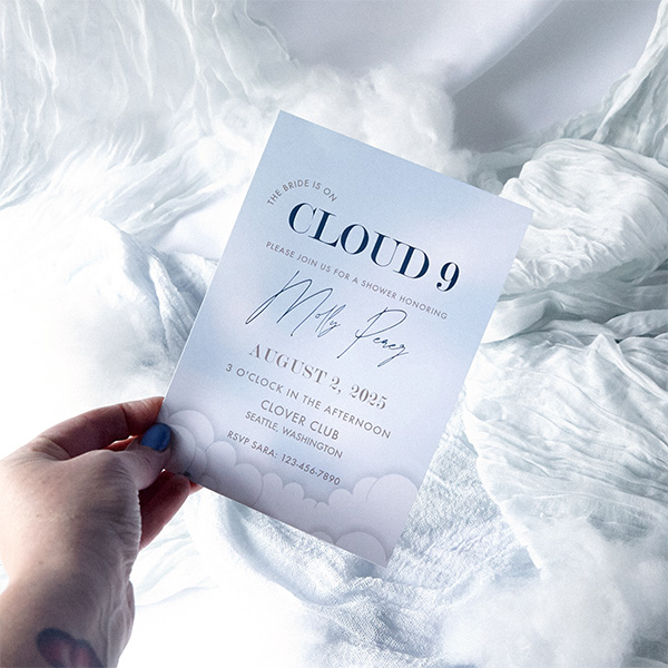 Cloud 9 Bridal Shower