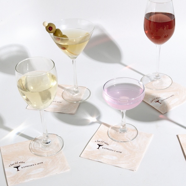 Birthday Cocktail Napkins