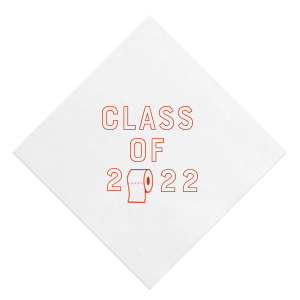 ForYourParty's personalized White Guest Hand Towel with Shiny Poppy Foil has a 2 Toilet Paper Rolls graphic and is good for use in Home themed parties and couldn't be more perfect. It's time to show off your impeccable taste.