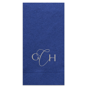 Romantic Script Monogram Napkin