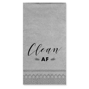 Our custom White Guest Hand Towel with Shiny Royal Blue Foil has a HandWreathRSVP graphic and is good for use in Lovely Press, Floral, Accents themed parties and can be personalized to match your party's exact theme and tempo.