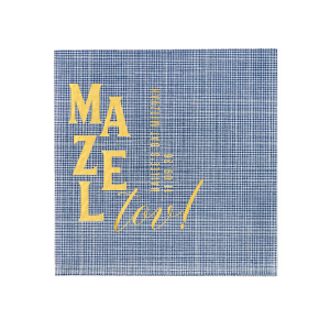 Our custom Black Luncheon Napkin with Shiny 18 Kt Gold Foil will give your party the personalized touch every host desires.