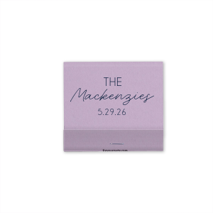 The Script Name Love Match features elegant lettering, including the couple’s name and special date, and a hand-drawn heart motif for a romantic finish. Choose it to add a sentimental accent that guests will cherish. Lovely for weddings or anniversaries.