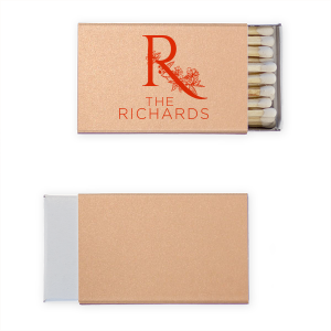 Our custom Stardream Rose Gold Classic Matchbox with Shiny Poppy Foil couldn't be more perfect. It's time to show off your impeccable taste.