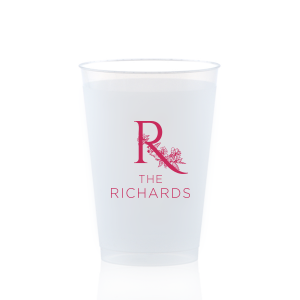 Our beautiful custom Matte Fuchsia Ink 12 oz Frost Flex Cup with Matte Fuchsia Ink Cup Ink Colors can't be beat. Showcase your style in every detail of your party's theme!