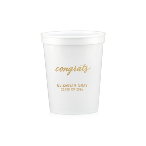 Simple Congrats Cup