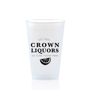 The Classic Bar Logo Coaster features bold typography, welcoming phrasing, and a playful citrus icon for a cheerful tabletop accent. Add it to refresh your bar setup and make guests feel instantly at home. Great for happy hours or casual entertaining.
