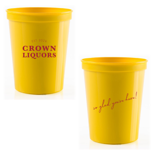 The Classic Bar Logo Coaster features bold typography, welcoming phrasing, and a playful citrus icon for a cheerful tabletop accent. Add it to refresh your bar setup and make guests feel instantly at home. Great for happy hours or casual entertaining.