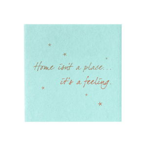 Our custom Bright Sky Cocktail Napkins - 2 Color with Shiny Champagne Foil and Satin Copper Penny Foil will look fabulous with your unique touch. Your guests will agree!