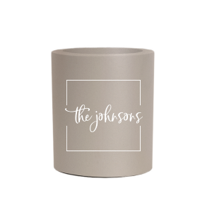 Custom Black Slim Can Cooler with Matte White Ink Colors are a must-have for your next event—whatever the celebration!