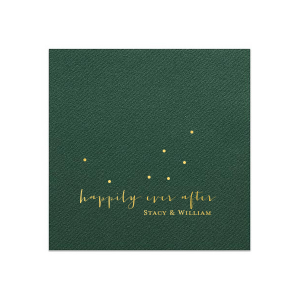 Our custom Tiffany Blue Cocktail Napkin with Shiny 18 Kt Gold Foil are a must-have for your next event—whatever the celebration!