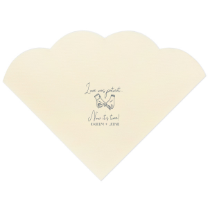 The ever-popular Metallic Gold Cocktail Napkin with Matte Navy Foil has a Pinky Promise graphic and is good for use in Wedding themed parties and couldn't be more perfect. It's time to show off your impeccable taste.