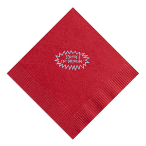 Bring comic book energy to the party with the POW Frame Birthday Napkin. This dynamic design features the iconic "POW" frame, perfect for showcasing a child's name and birthday age. It's a fun and energetic way to add a punch of excitement to any celebration!
