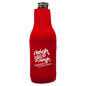 Our personalized Red Round Can Cooler with Matte White Ink Cup Ink Colors has a Sleigh Girl Sleigh graphic and is good for use in Christmas, Words, Holiday themed parties and will make your guests swoon. Personalize your party's theme today.