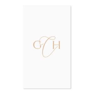 The ever-popular White Small Round Label with Matte Kraft/Latte Ink Label Print Colors will make your guests swoon. Personalize your party's theme today.
