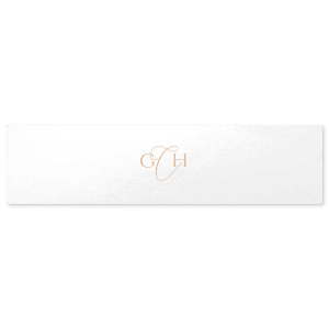 The ever-popular White Small Round Label with Matte Kraft/Latte Ink Label Print Colors will make your guests swoon. Personalize your party's theme today.