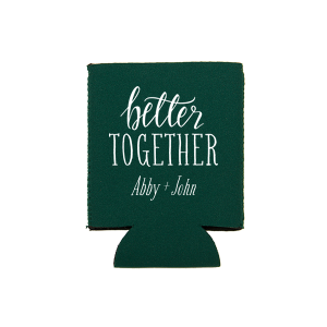 Celebrate the perfect pair with the Better Together Can Cooler. Bursting with vibrant energy, this design captures the joy of being together. Because life’s simply better when shared!