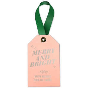 Our beautiful custom Stardream Ballet Pink Arch Gift Tag with Shiny Sterling Silver Foil has a LeafFrameRSVP graphic and is good for use in Lovely Press, Frames themed parties and will give your party the personalized touch every host desires.