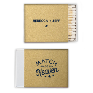 Celebrate a celestial love with the Match Made in Heaven Names Wedding Match, where twinkling stars and elegant script announce a union so ideal, it seems destined by the cosmos. Perfect for couples whose match proclaims a joyous, fated journey into matrimony.