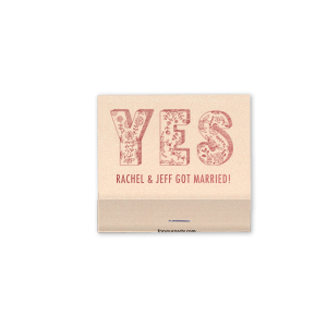 Celebrate with a resounding YES! Bursting with vibrant florals and botanical elements, the Big YES Matchbox exclaims excitement from the rooftops. This bold design is perfect for any occasion that deserves a festive shout out!